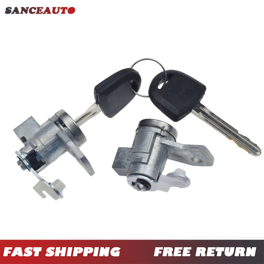Brand new door lock cylinder with key, compatible with Gimli for Hummer 19121155 89022371- n