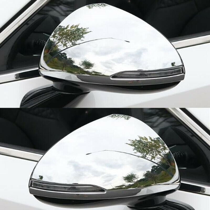 2Pcs Chrome Side Rearview Mirror Cover Trim for Hyundai Sonata 2020 2021 2022