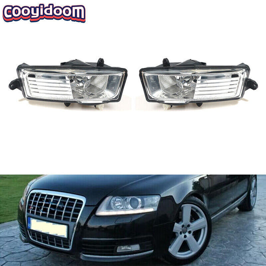 1Pair Front Fog Lights With Bulbs For 2009-2011 for AUDI A6 C6 A6 Quattro