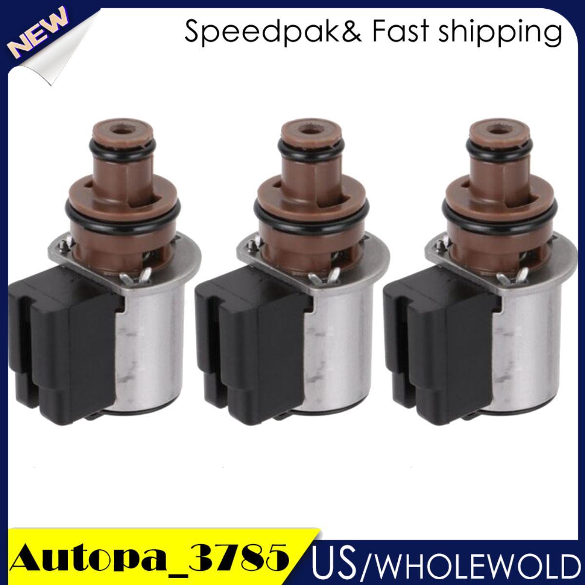 TR690 TR580 Torque Converter Lock-Up Solenoid 3x Fits for Subaru Outback CVT