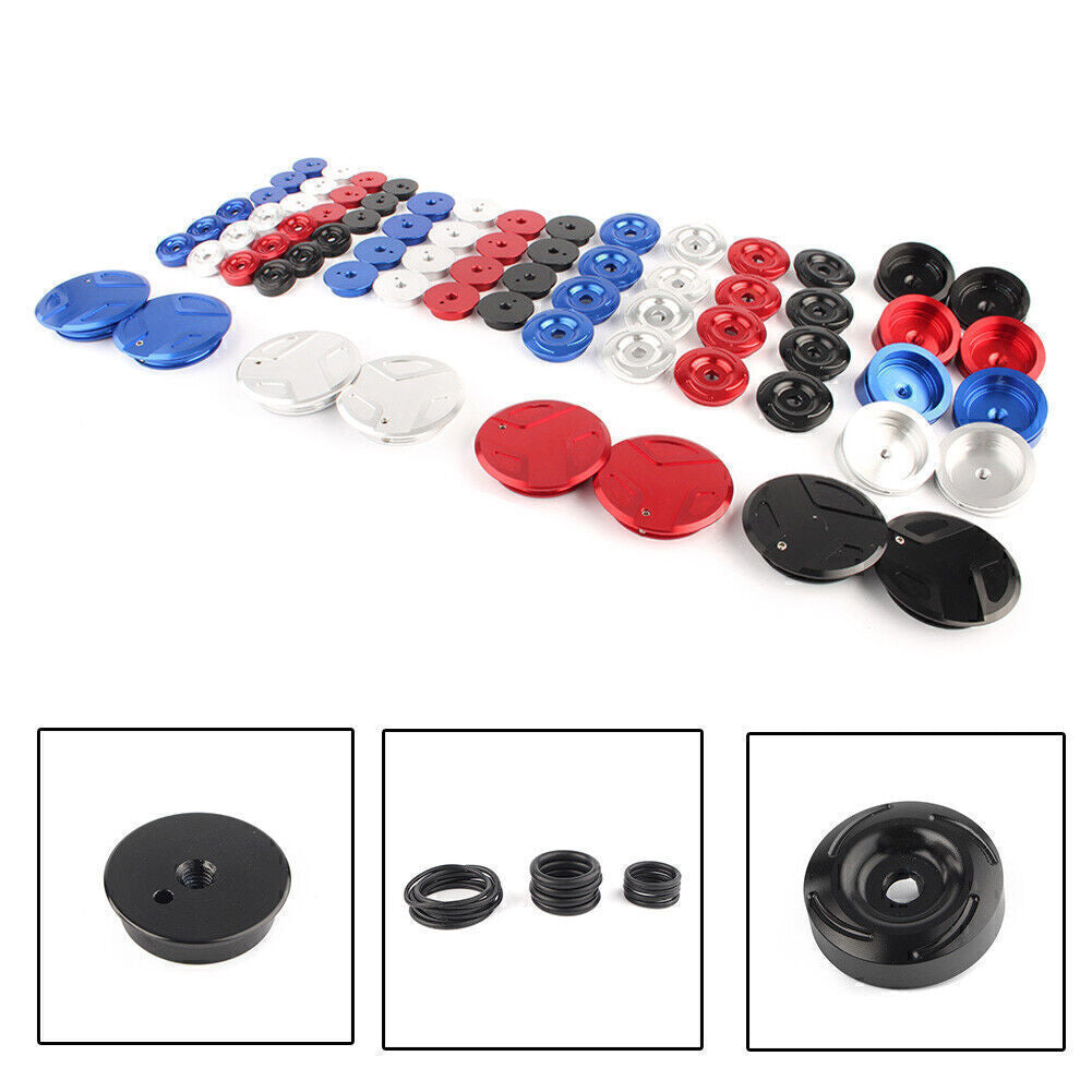 Car Frame End Cap Hole Plug Decor Cover Kit Fit for BMW R 1200 GS ADV 13-19 Q