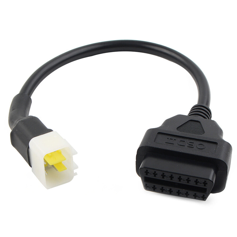Fit For BENELLI Motorcycle OBD2 Diagnostic Cable Adapter 6 to 16 pin For Delphi Q