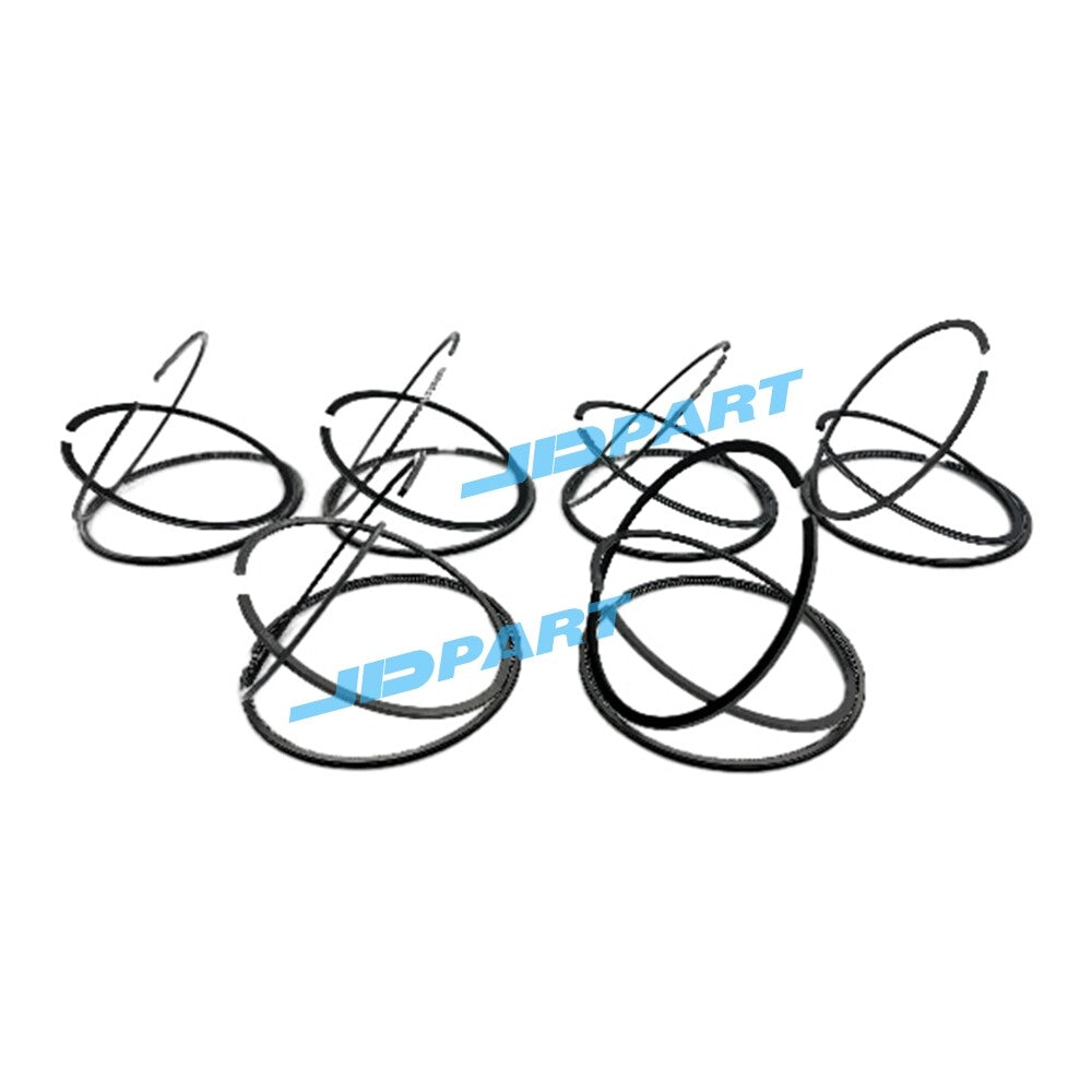 6-piece S2600 piston ring kit for diesel engine parts -