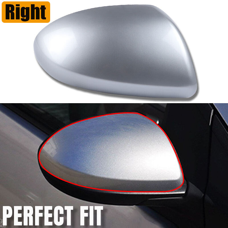 Right Passenger Side Rearview Mirror Cover Cap Sliver For 2009-2013 for Mazda 2 / 3