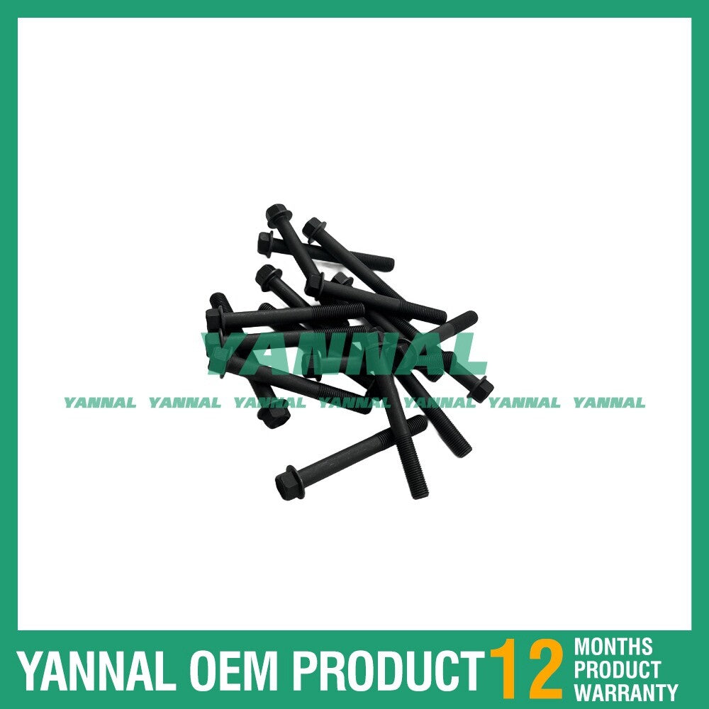 17 new 3064 Cylinder Head Bolts Set for Caterpillar Diesel Engines