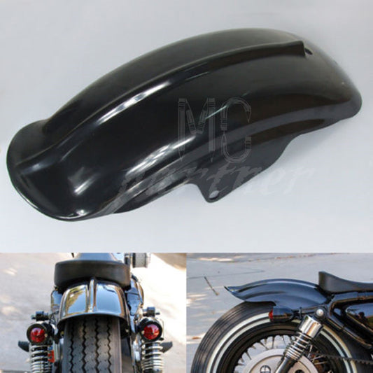 Black Rear Mudguard Fender for Harley Sportster 883 883R 1200 1994-2003 Q