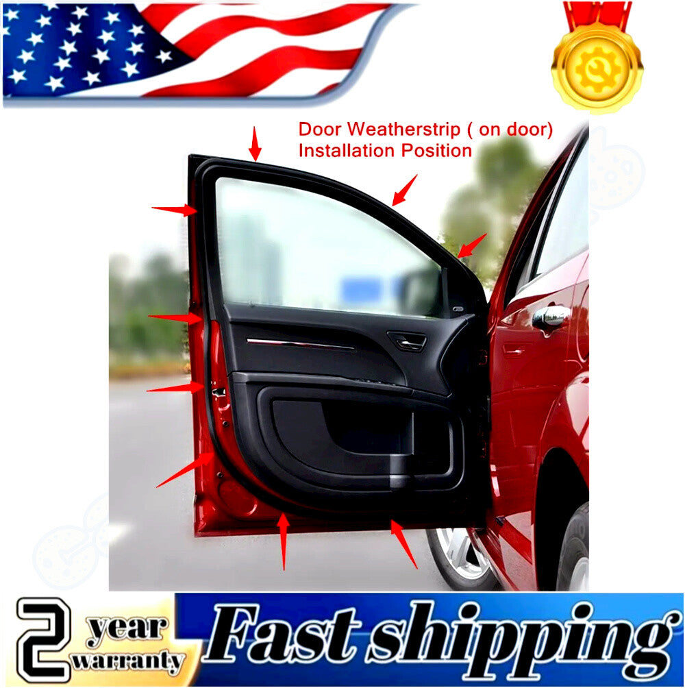 4-Pack 4-Door Opening Weatherstrip Sealing - for Honda CR-V 2002-2006