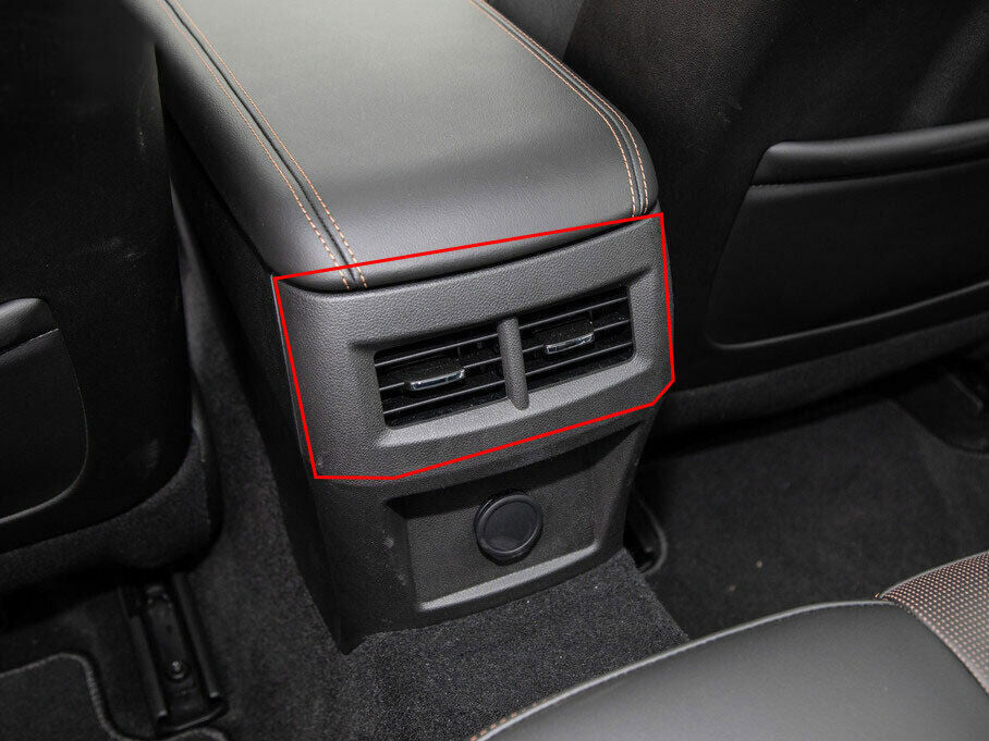 For 20-2024 for Cadillac CT4 Carbon Fiber Rear Air Outlet Vent Frame Cover Trim 1PCS