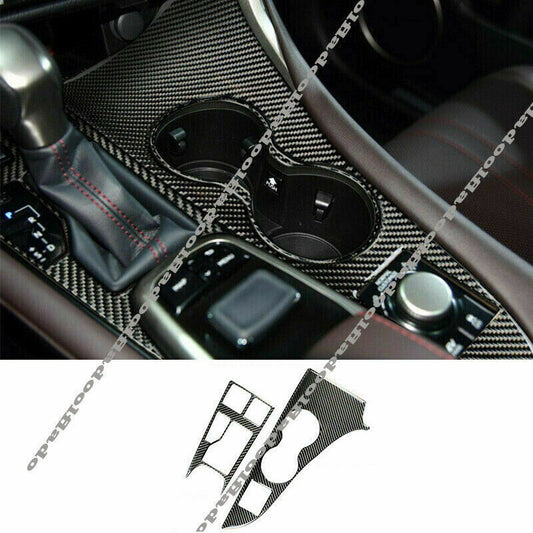 for Lexus RX300 RX450h 2016-2021 Carbon Fiber Interior Gear Shift Box Panel Trim