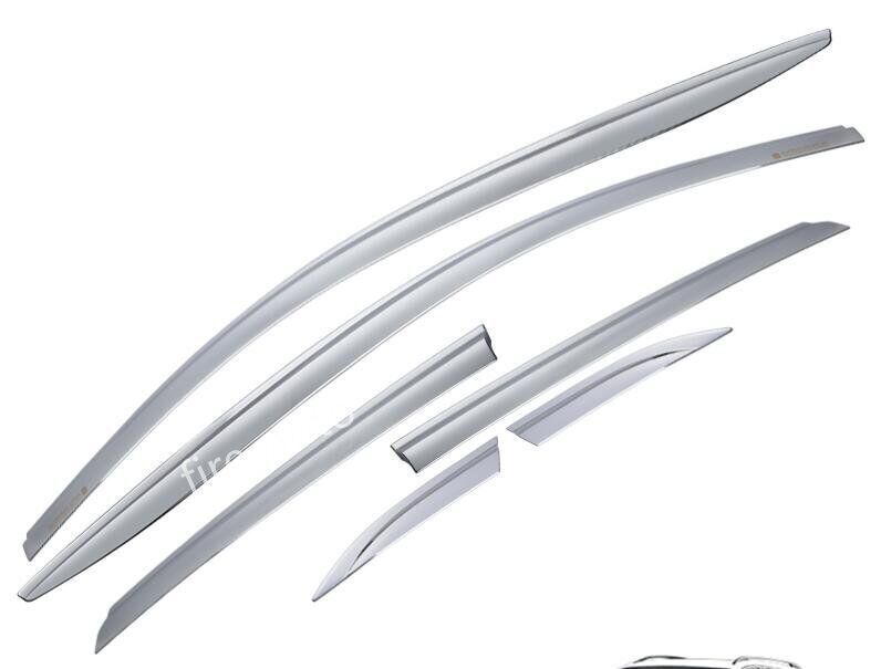 Chrome Window Visor Vent Shades Sun Rain Guard 6PC Fit for Cadillac SRX 11-16 B n