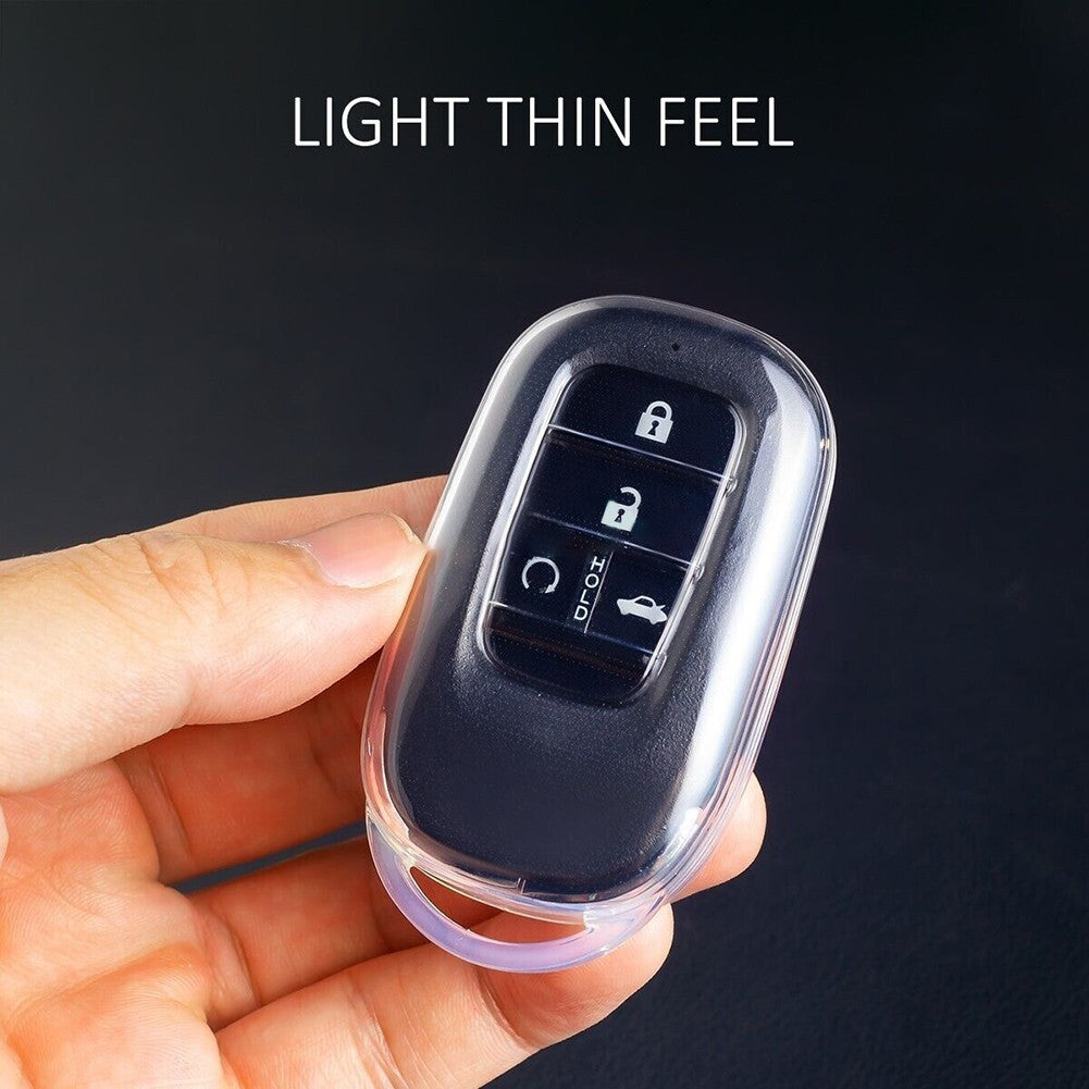 For 2023-2024 Transparent Clear Car Key Fob Cover Case Holder-Accessories v