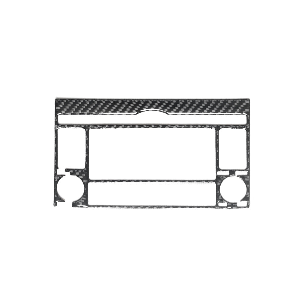 Carbon Fiber Rear Door Handle Frame Cover Trim for Passat 2006-2011 v
