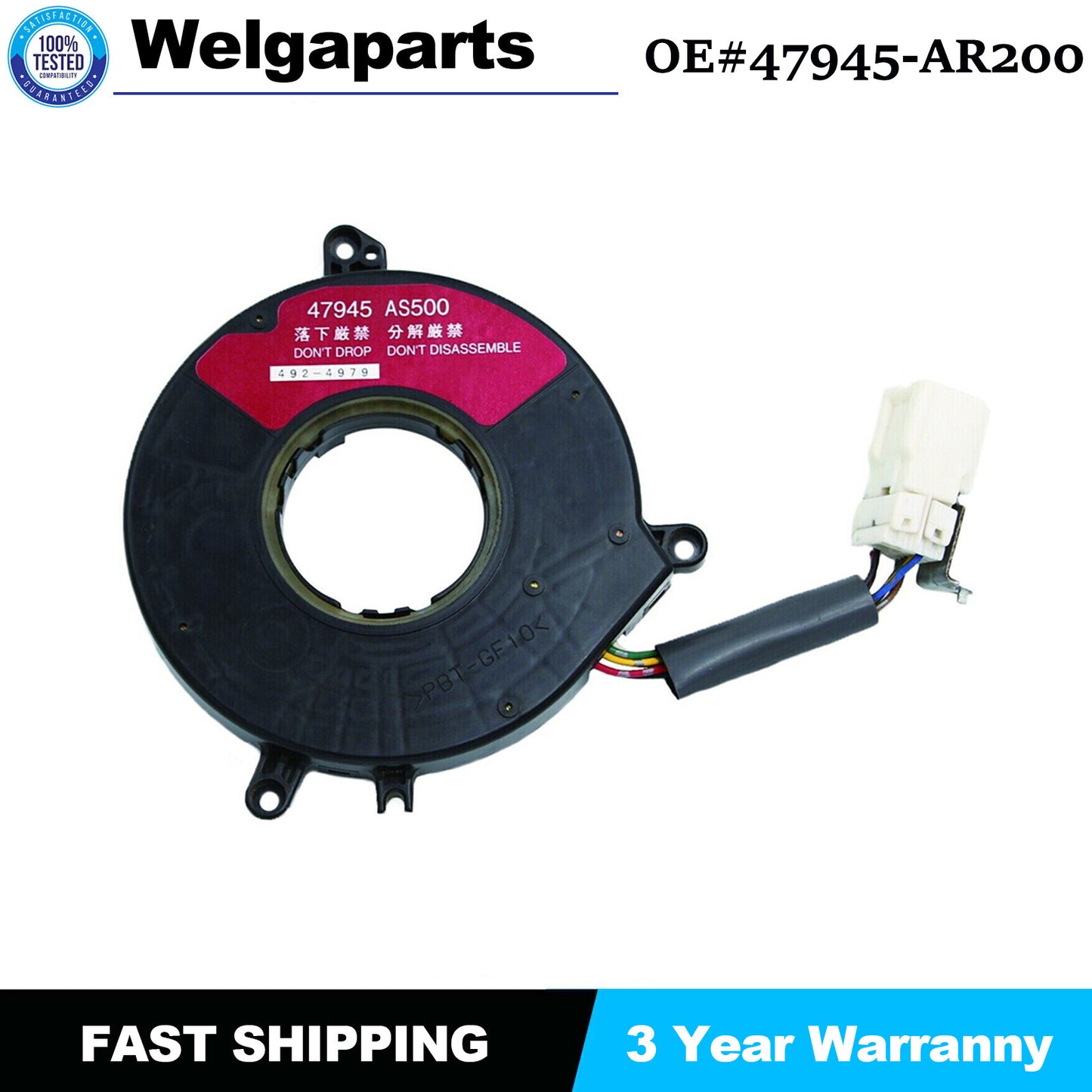 1x47945-AS500 for NISSAN FrontierTitan for Infiniti Steering Angle Position Sensor