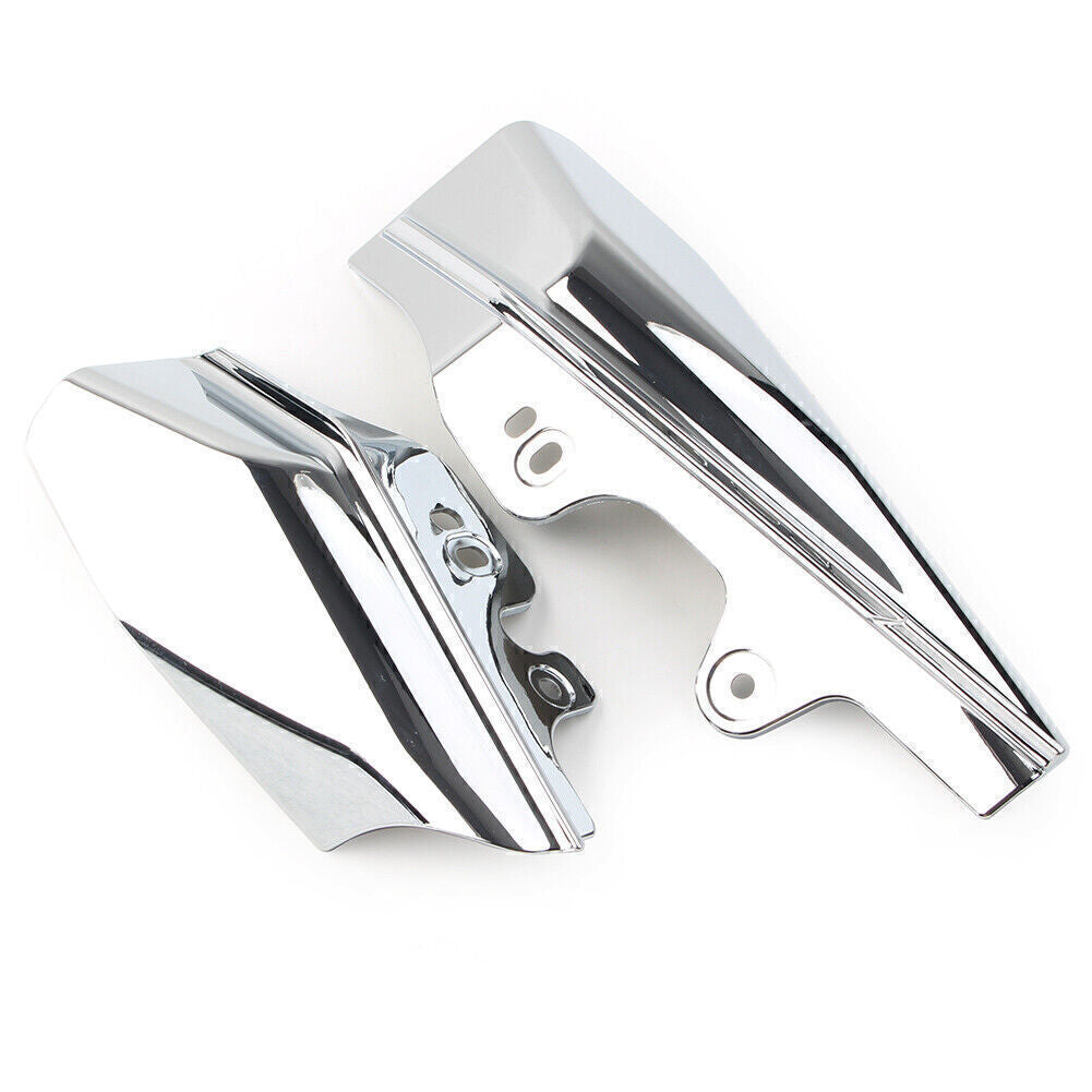 for Harley Electra Street Road Glide King 01-08 Chrome Mid-Frame Air Deflectors Q