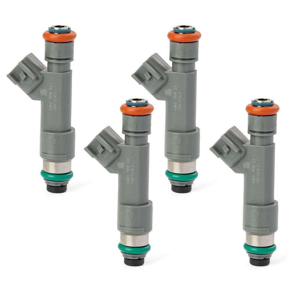 4x 12613163 Fuel Injector for Chevrolet HHR Malibu 2.2L 2.4L 2009-2011 2010-2012
