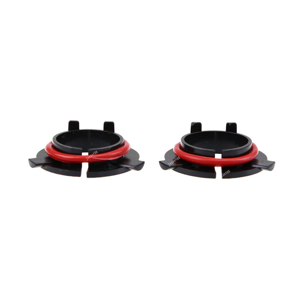 2X H7 LED Headlight Bulb Adapter Holder Socket Base Retainer for Kia for Mitsubishi Q