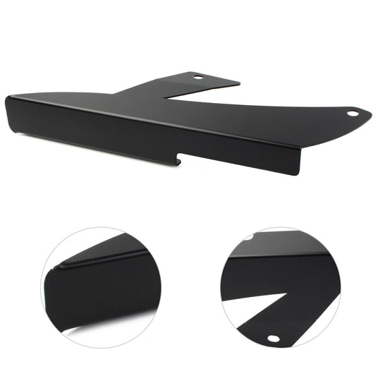 Motorcycle Chain Guard Cover Black Fit 2006-2010 09 08 for Kawasaki ZX-10R Aluminum Q