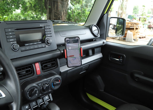 Grab Bar Phone Holder Bracket for Suzuki for Jimny 2019 2020 2021 2022 2023 2024 1PC