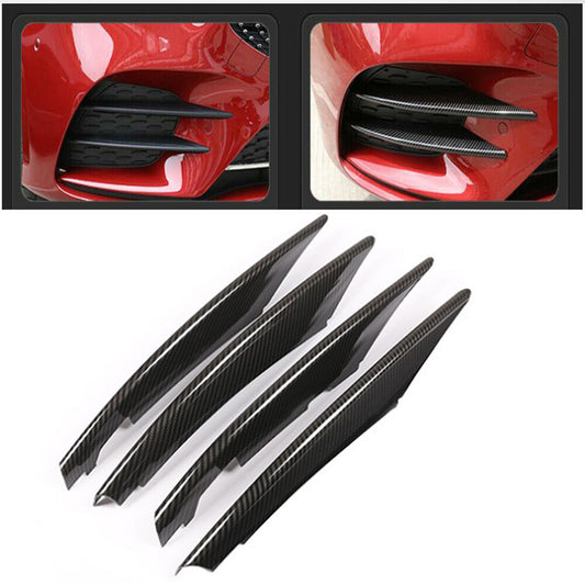 4X Car Front Fog Light Lamp Cover Trim Molding Fit for Mercedes-Benz A-Class 2019-20