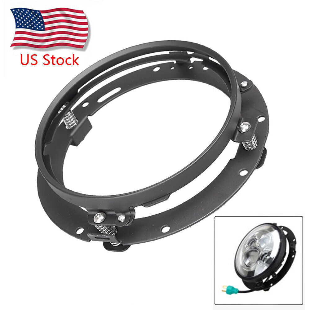 7 LED Headlight Mounting Ring Bracket for Harley Davidson with 7 Seal-beam