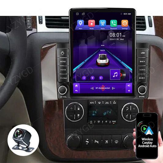 for Chevrolet Express Pasajeros Android Auto Carplay Car Radio GPS Stereo Screen
