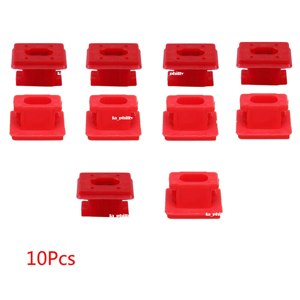 10Pcs Dashboard Dash Trim Insert Strip Clips Grommet Fit for BMW for BMW E46 E65 E66 E85