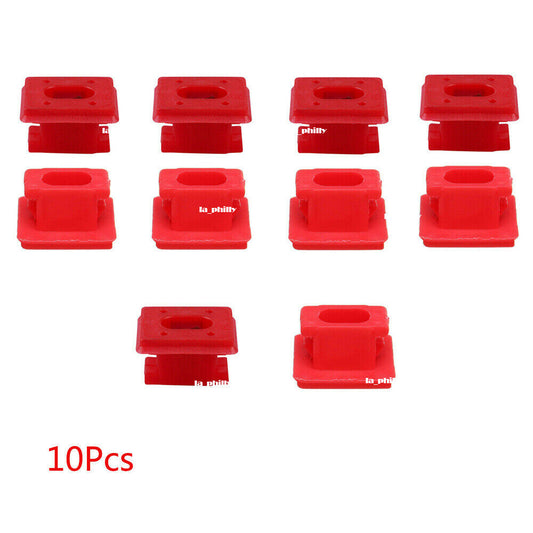 10Pcs Dashboard Dash Trim Insert Strip Clips Grommet Fit for BMW for BMW E46 E65 E66 E85