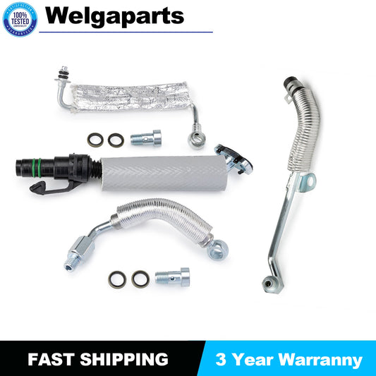 New Turbo Oil Return Oil Feed Pipe Tube Kit for Chevy for Cruze Sonic Trax 55587854