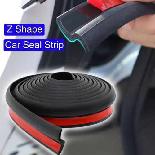 Z Type 2 Meter Car Door Seal Strip Edge Rubber Weatherstrip Sealing Strip Trim