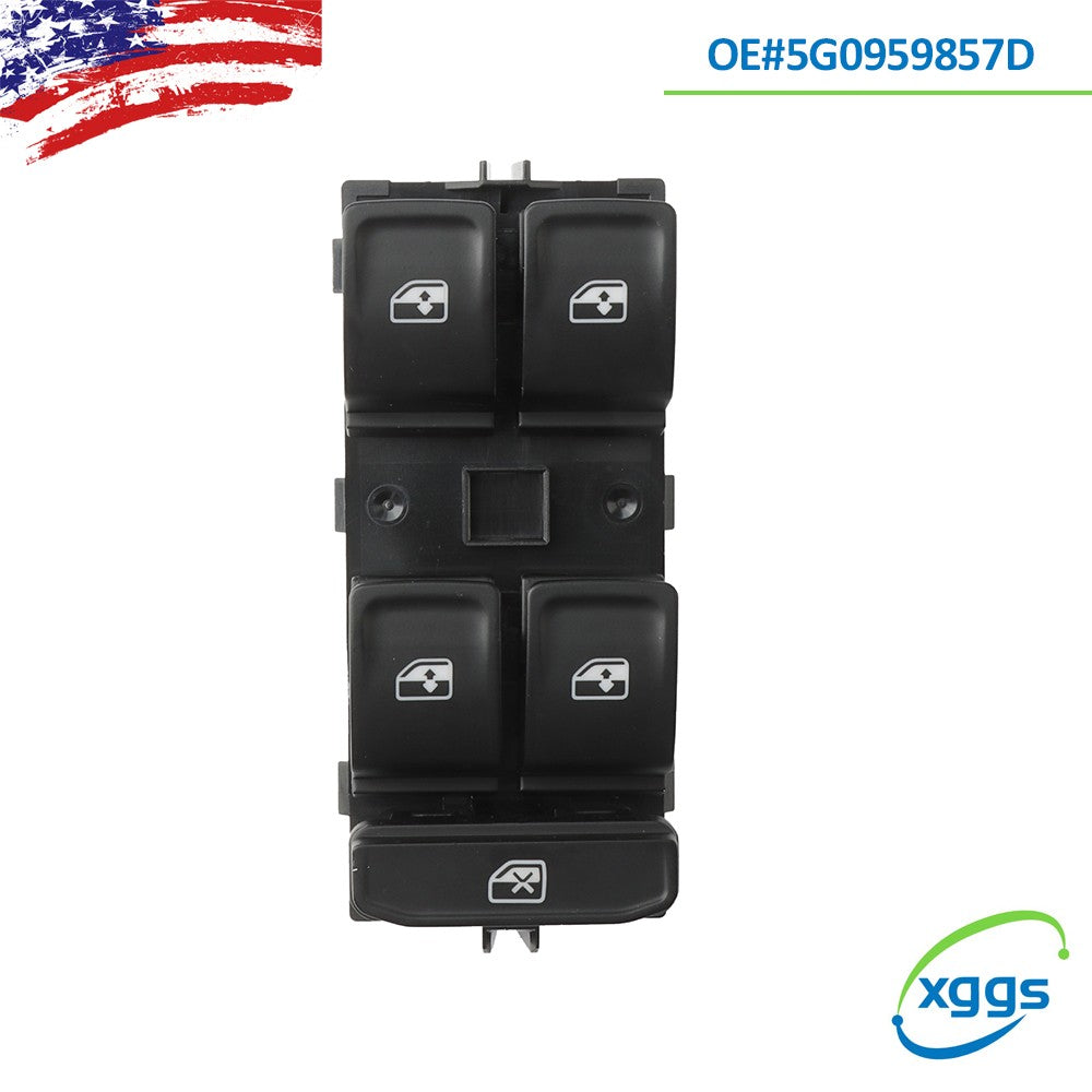 piece of 5G0959857F window adjustment switch suitable for VW for Golf MK7 seats (LEON brand new) Q