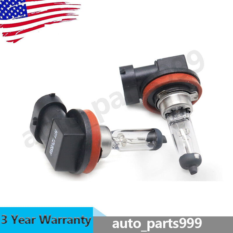 2-Piece H11 Halogen Car Headlights 55W 12V Automatic Low Beam Driving Bulbs n