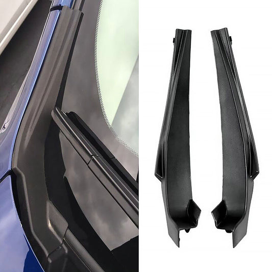 2-Piece Car Front Hood Side Cover Extension Cover for Sentra 13-19- n