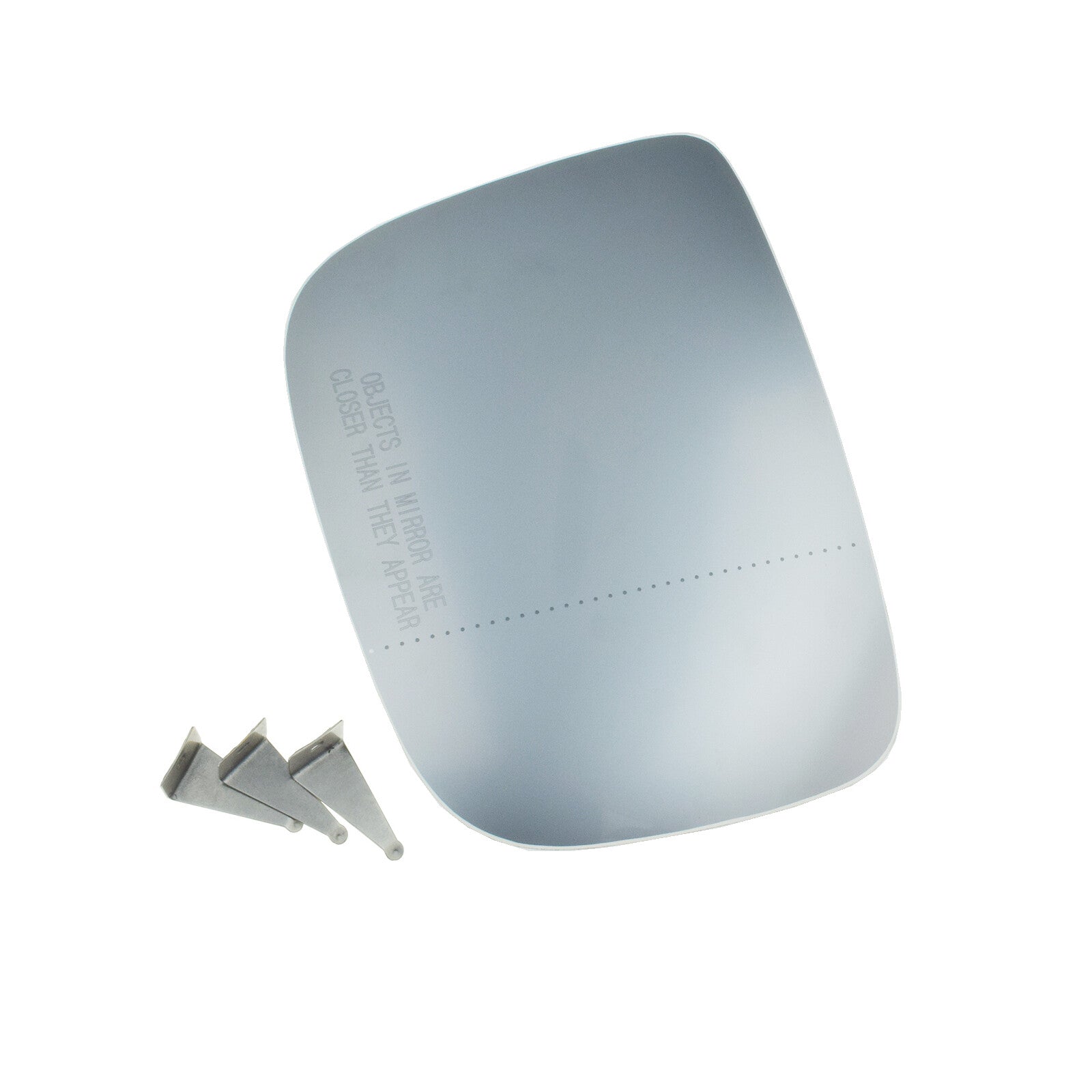 Right-hand passenger heated mirror glass with support plate suitable for Volvo XC60 31217278- (model number 10-17) v
