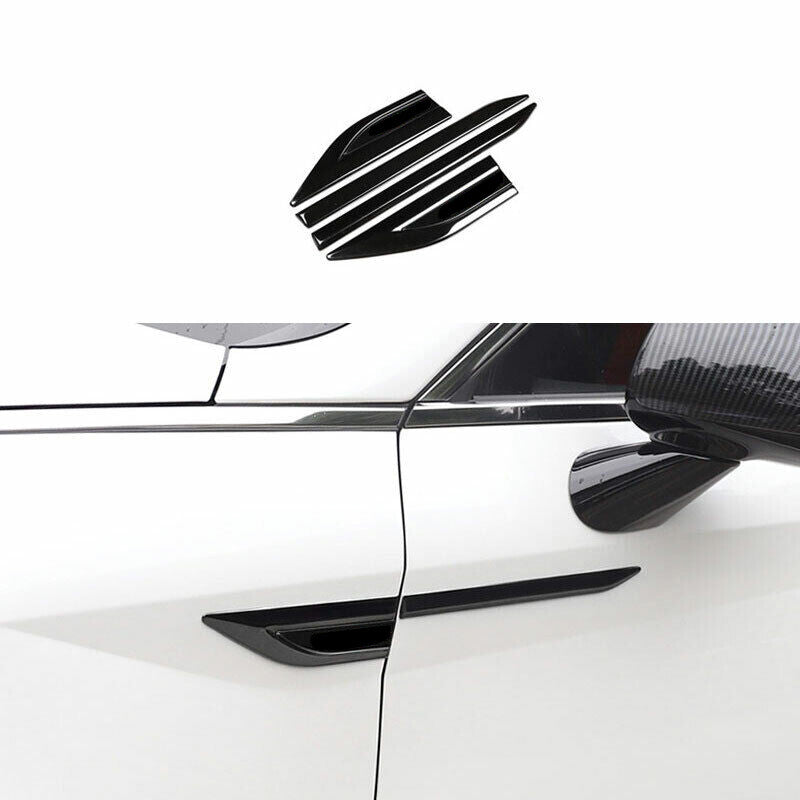 for Hyundai Sonata 2020-23 black steel 3D Car Front Side Door Fender Cover Trim