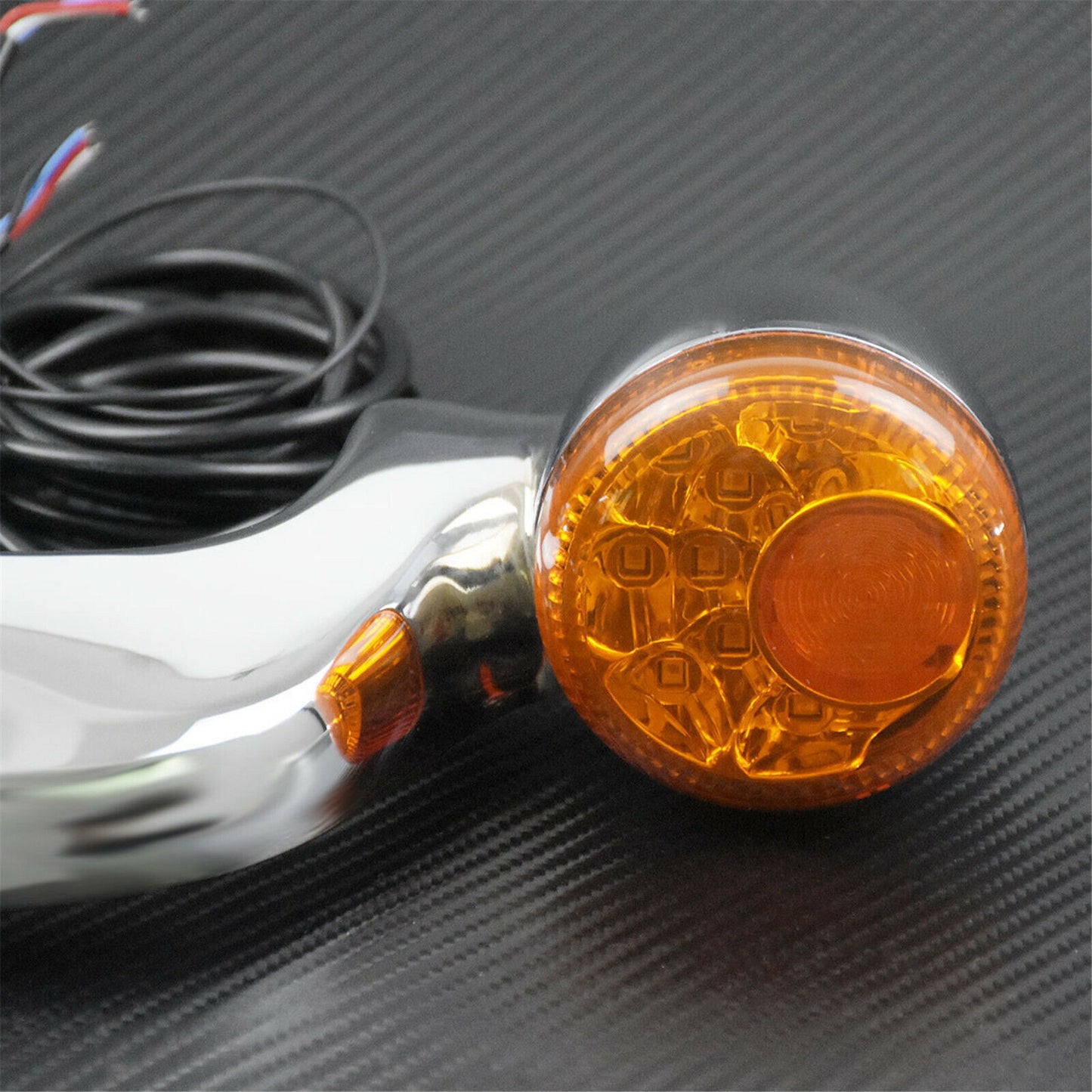Rear Turn Signal Brake LED Light Bar Chrome Fit For Street Road Glide 2010-2022