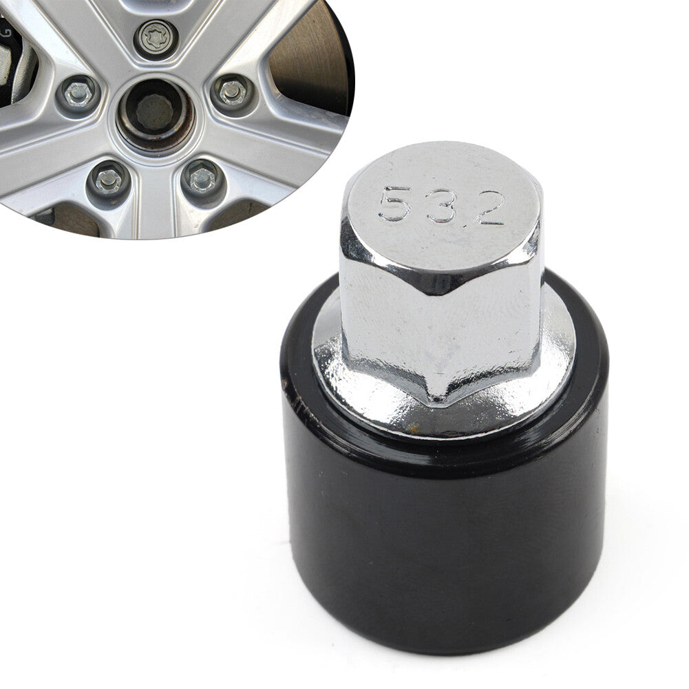 532 Locking Wheel Nut Key Anti-theft Screw Key Tool fit for VW for Golf for Jetta for Passat Q