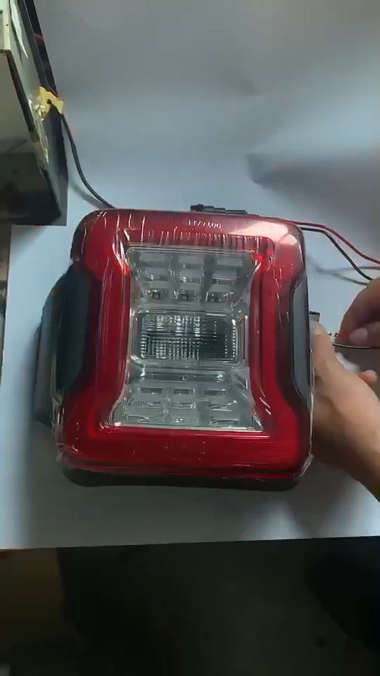 1-piece for Jeep for Wrangler 2018 Left Side Taillight Assembly (LED Type)