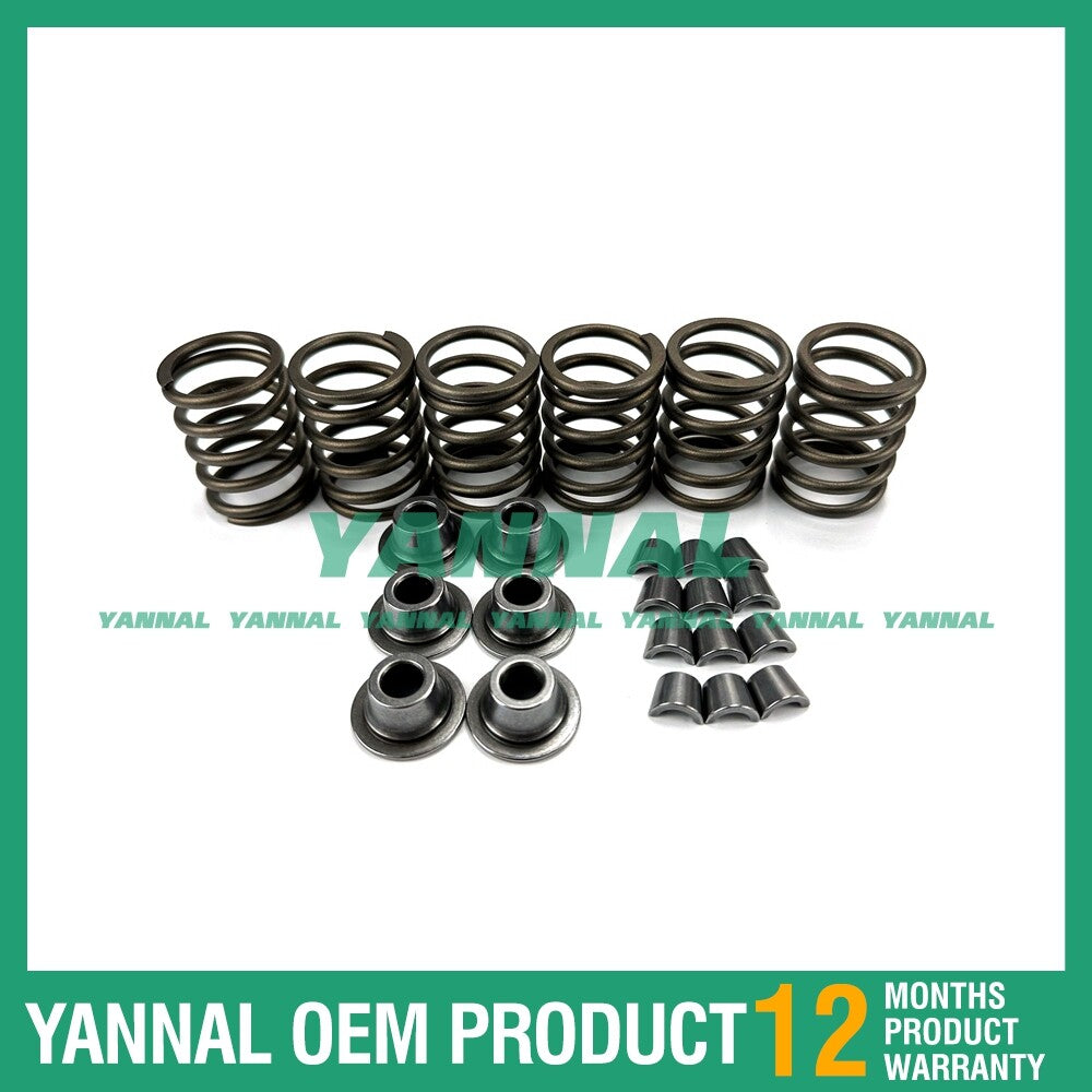 Valve spring kit for Kubota WG752 with for seat with Cotter (fits one engine)