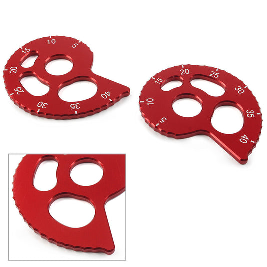 2xCNC Rear Wheel Chain Adjuster Tensioner for HONDA CRF 150F 230F 250F 230L 230M Q