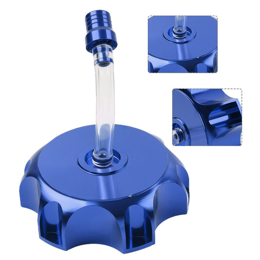 Gas Fuel Tank Cap Blue for Honda Taotao SSR XR50 Apollo ATV Dirt Bike 70 150cc Q