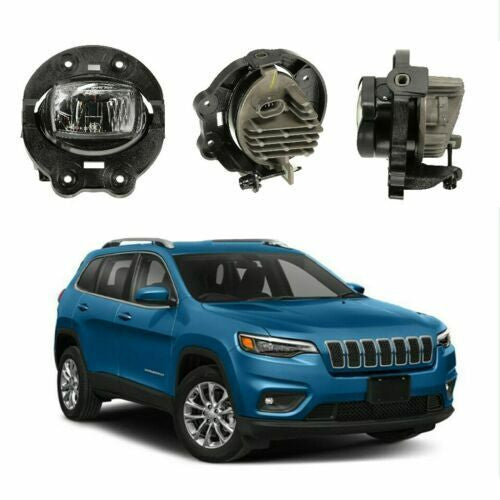 Front bumper LED fog lights and driving lights for Jeep Cherokee 2019 - 2022 Left = Right