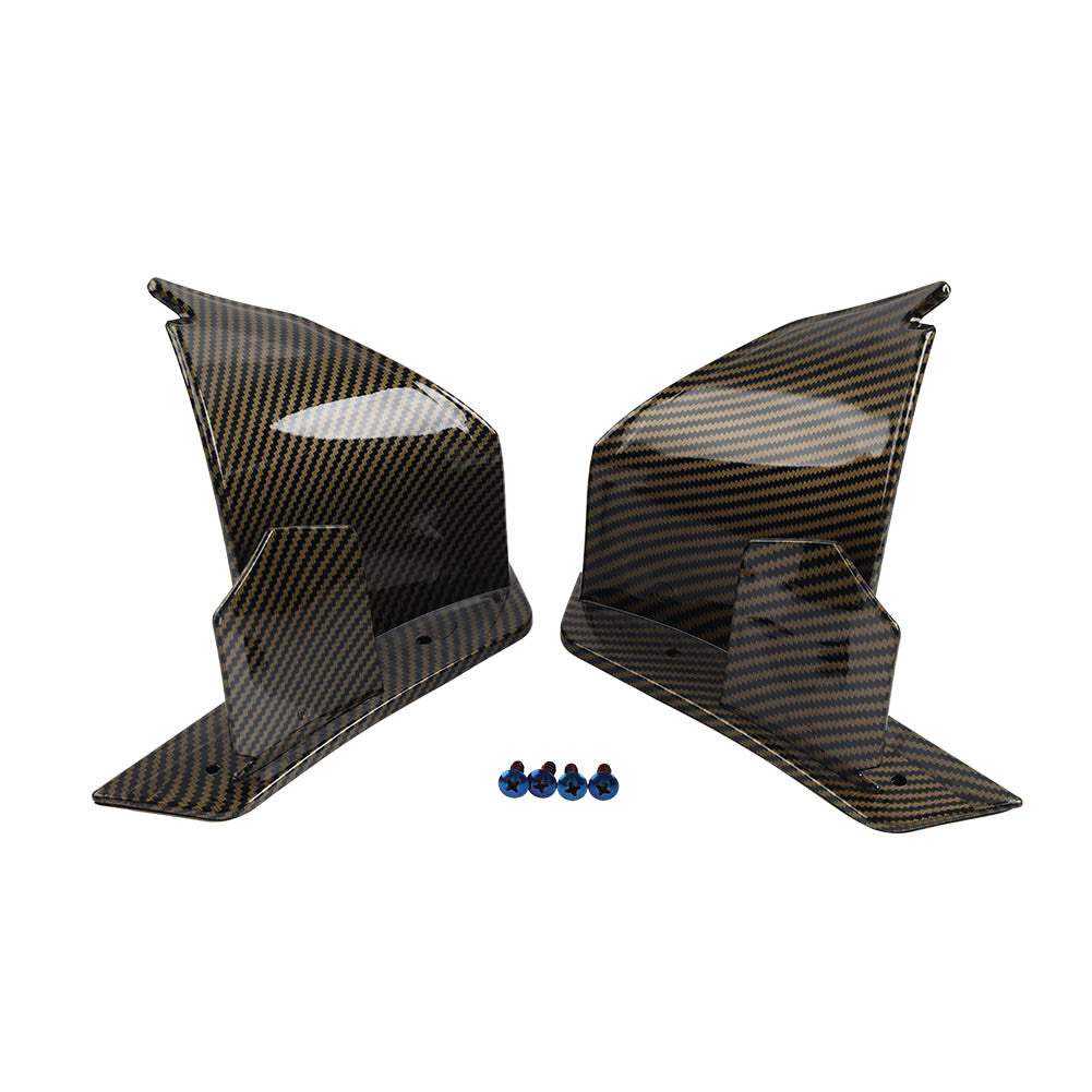 Carbon Fixed Wing Fairing Winglet Spoiler Aerodynamic Wing Fit for BMW S1000RR 15-18