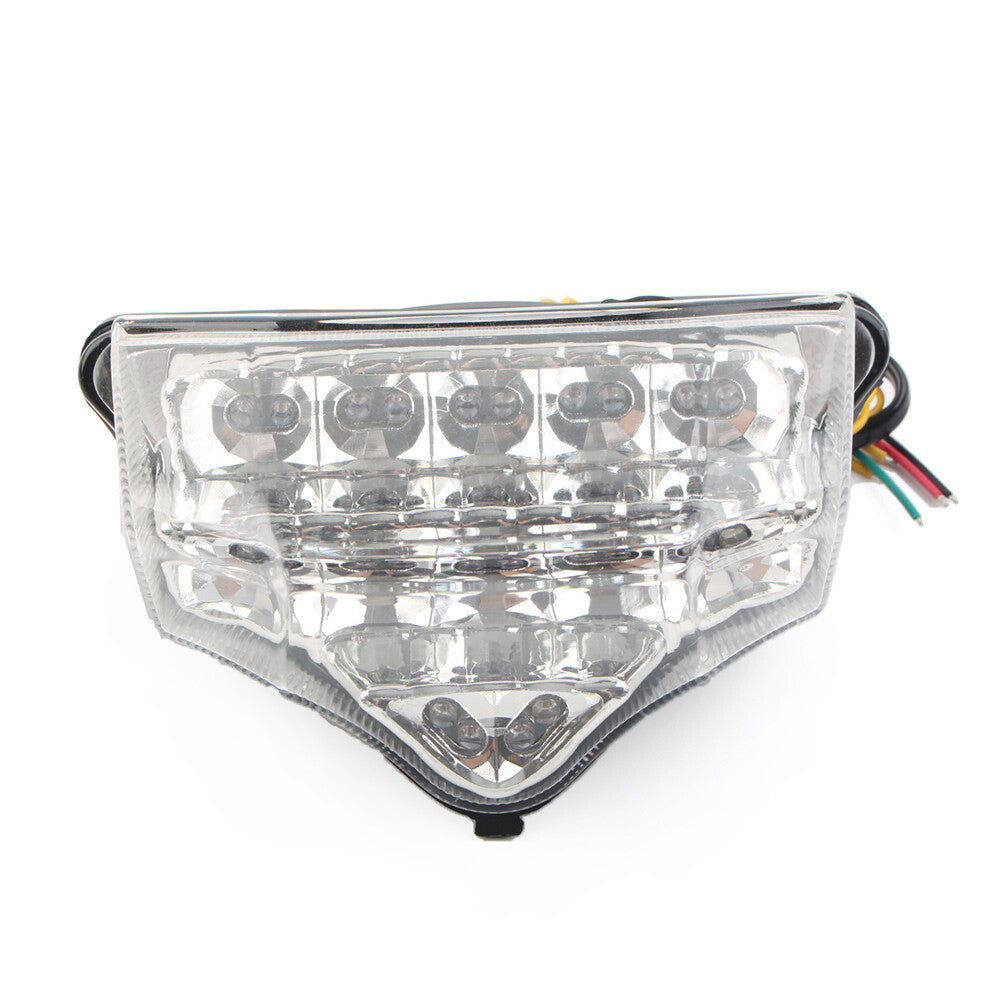 Rear Taillight Brake Turn Signal Assembly Clear Fit for Yamaha FZ600 FZ6 FAZER