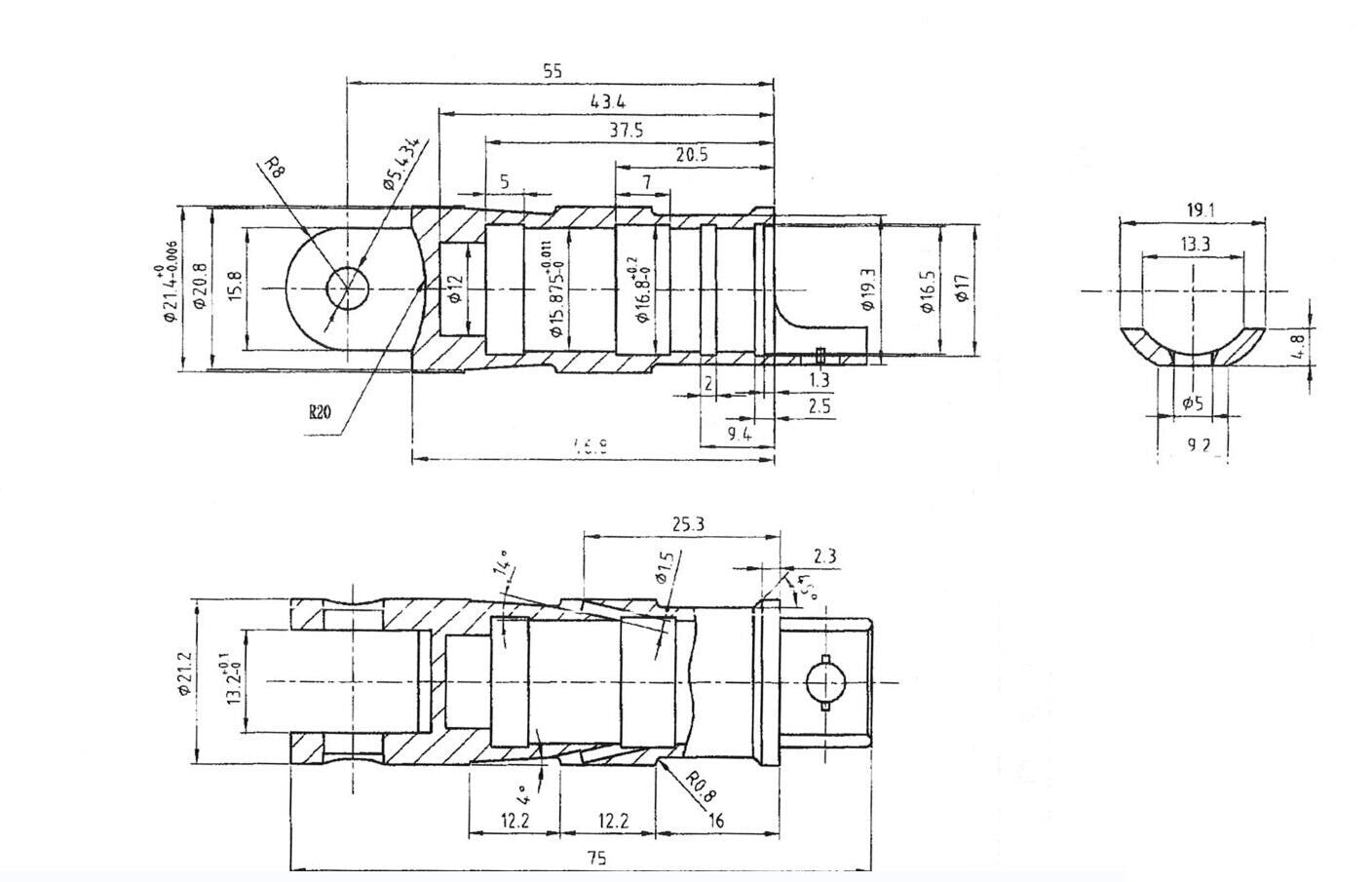 RACING RETROFIT HYDRAULIC ROLLER TAPPETS for BBC /GM 396-502 with connecting rod - n