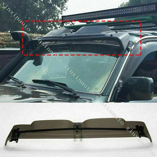 for Toyota for Land cruiser LC80 FJ80 translucent PVC front spoiler Sun visor 91-97