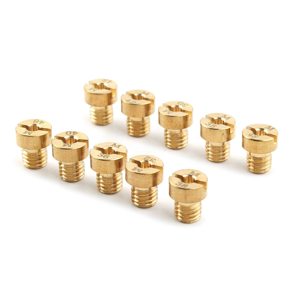 10x 70-88 M5 Main jet For Dellorto Carburetor SHA SHB UA UB PHBG VHB-CS VHBT-CS Q