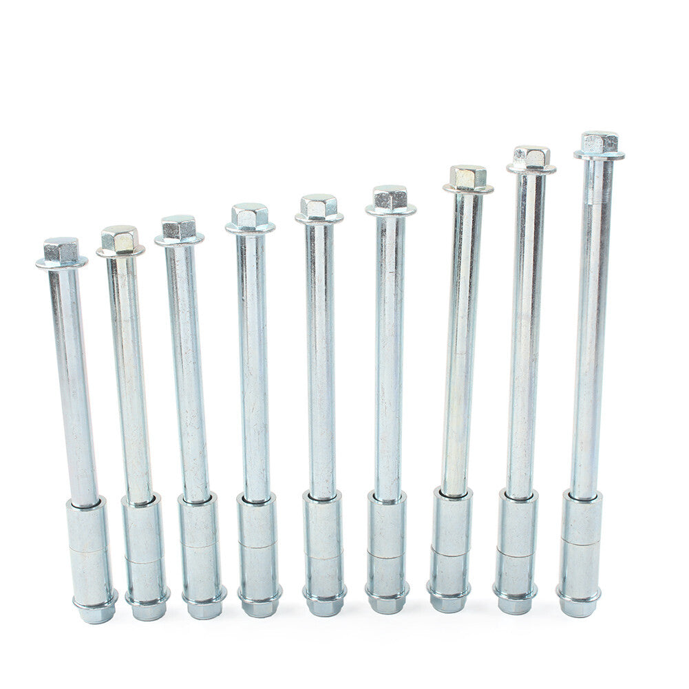 15mm 205mm + 2 Spacers Front Rear Back Axle for 125cc 140cc Dirt Bike