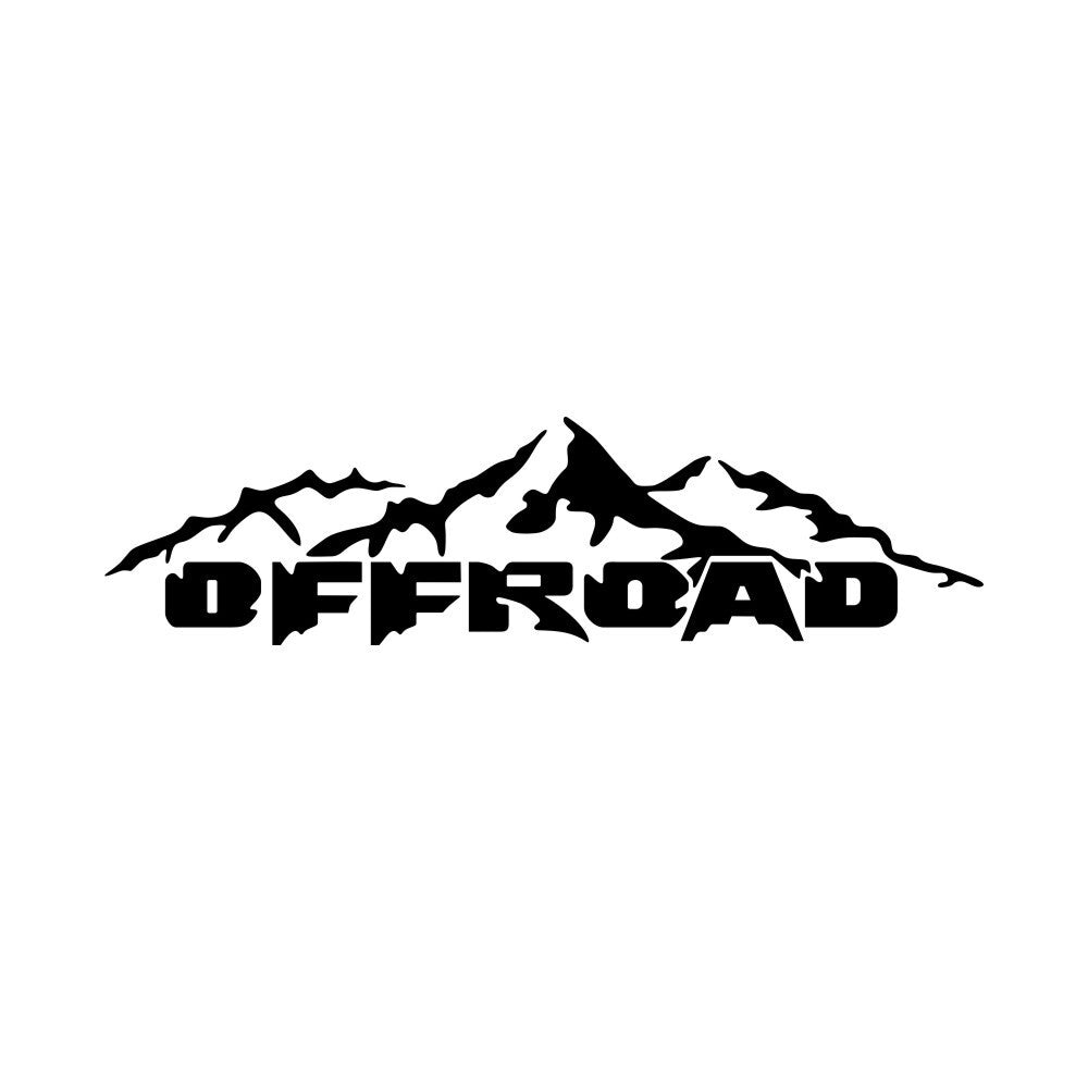 Mountains Truck Vinyl Stickers Graphics Car Side Decals Fun Camper Off Road Van