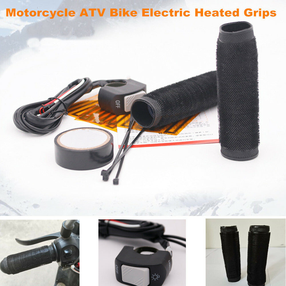 Motorcycle, all-terrain vehicle, bicycle heated grips, handlebar warming kit - n