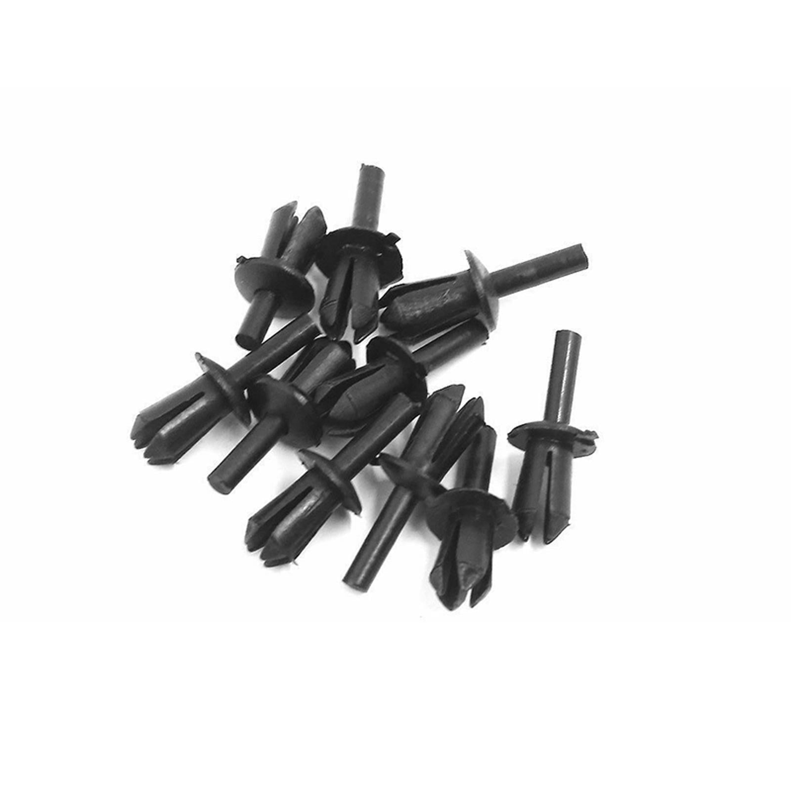 50pcs Universal Plastic Door Trim Panel Retainer Push Rivet Clips for BMW Car